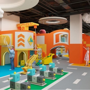 Piccolo dottore personalizzabile per interni/esterni Soft Eva Building Block giocattolo paradiso per bambini scivolo per le attività familiari castello impertinente - Product Image 3