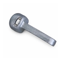 Étrier à douille en acier forgé avec rotule captive et joint auto-alignant pour matériel de ligne aérienne isolante - Commande en gros