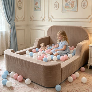 Lit de couchage souple en mousse sous vide pour tout-petits, housse en velours côtelé lavable, vente en gros d'usine, pour les 3 ans et plus, école, hôtel - Product Image 1