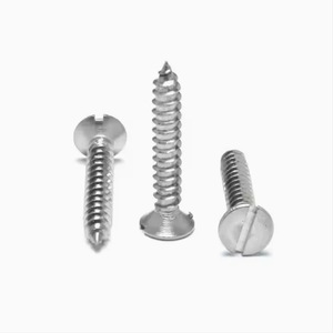 M2 x 9.5mm, DIN 7972 ISO 1482, số liệu, tự khai thác tấm kim loại vít, ổ đĩa khe phẳng, đầy đủ chủ đề, thép, mạ kẽm - Product Image 4