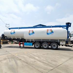 Fabricante Chino de Semirremolques de 40 Toneladas (12.98 m), Camión de Transporte de Alimentos a Granel de 75 Metros Cúbicos - Product Image 3