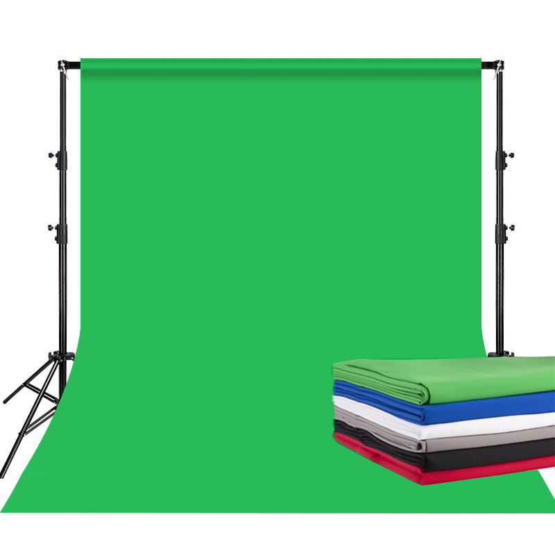 Fond de photographie en mousseline Chromakey, écran vert 3x6m, arrière-plan de Studio, arrière-plan de cabine Photo