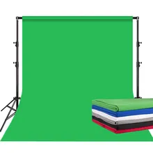 Kit de soporte de fondo de estudio fotográfico, panel de teclas croma  plegable, pantalla verde con trípode ajustable para el suelo, portátil, sin