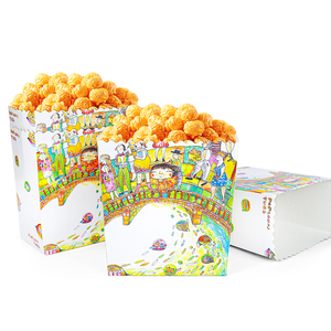 Tái Sử Dụng 32 Oz Nhựa Bỏng Ngô Ly Tùy Chỉnh In Bỏng Ngô Xô Ống Bỏng Ngô Container Hộp - Product Image 2