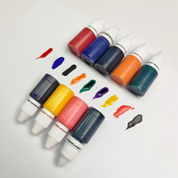 Encre textile invisible multicolore pour impression à l'écran, recharge d'encre à filigrane blanc, en promotion