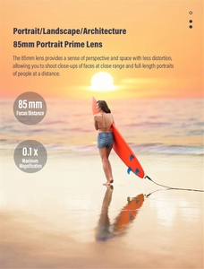 Viltrox 85mm <span class=keywords><strong>1.8</strong></span> Full Frame tự động lấy nét ống kính chân dung cho <span class=keywords><strong>Nikon</strong></span> Z Fuji x Mount ống kính máy ảnh cho ống kính máy ảnh Sony - Product Image 6