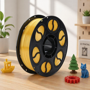Filamento de Impresión 3D de PLA Seda de Alta Resistencia, Fórmula de PLA Seda Menos Frágil, Impresión Estable para Modelos Artísticos, Compatible con Todos los Dispositivos FDM - Product Image 1