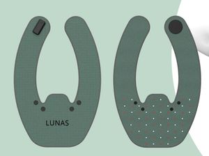 Cinturón de terapia de luz roja para uso doméstico Envoltura de terapia de luz Led portátil con batería externa para aliviar el dolor - Product Image 2