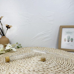 ขวดแก้วใสทรงกลมขนาด 50 มล. ป้องกันเด็กเปิดได้ พร้อมฝา CR - Product Image 1