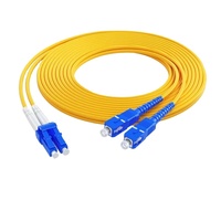 Cordon de brassage fibre optique de qualité ingénierie pour télécommunications, LSZH SM, pigtail monomode, câble fibre optique SC/LC/FC