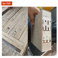 Portes en bois insonorisées pour maisons, portes intérieures d'hôtel, portes intérieures en MDF avec âme pleine