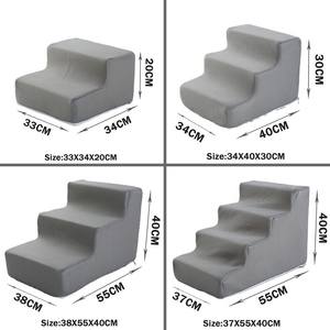Huisdier Opritten 3 Treden Trappen Kat Hond Ladder Anti-Slip Verwijderbare Trap Voor Honden Huisdier Accessoires Speelgoed Hond Bed Trappen - Product Image 4