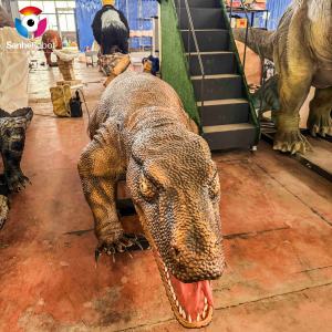 Sculpture de lézard <span class=keywords><strong>robot</strong></span> animatronique éducatif de grande taille de haute qualité personnalisée pour les enfants, utilisation en extérieur - Product Image 6