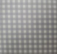 Emballage en cuir jacquard à motif damier tissé haut de gamme personnalisé en PU à neuf carrés pour étiquette de patch en cuir et emballage de boîte cadeau