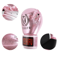 Gants de boxe personnalisés en cuir Pu, multicolore, professionnel, pour l'entraînement, la boxe, 10 pièces