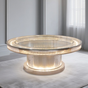 Nhà máy đồ nội thất đám cưới bên tổ chức sự kiện bánh bảng với K9 pha lê đám cưới trắng pha lê bảng đứng trang trí với ánh sáng dẫn - Product Image 1