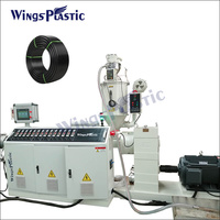Nuevo tipo de máquina de tubos de plástico HDPE Máquina de fabricación de plástico PE