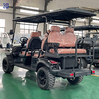 Voiturette de golf électrique tout-terrain homologuée pour la route CAMP Luxury Design 6 places