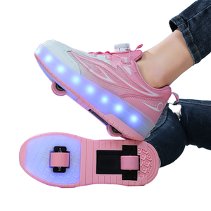 <span class=keywords><strong>Patins</strong></span> à roulettes pour garçons et filles Sumax LH004, respirants, confortables, légers, antidérapants, éclairés, en PU + maille, roues fixes, pour la <span class=keywords><strong>glace</strong></span> - Product Image 1