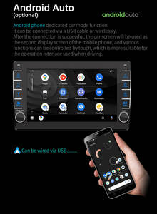 BQCC 9 "2 Din HD Quad Core IPS pantalla coche estéreo Android 13 Radio coche Multimedia Auto Carplay GPS WIFI BT FM Mirrorlink Player - Product Image 5