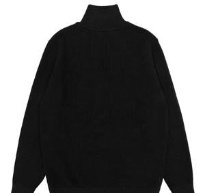 <span class=keywords><strong>Cardigan</strong></span> di Lusso Personalizzato di Alta Qualità con <span class=keywords><strong>Zip</strong></span> Frontale, Collo Alto e Tasche Laterali per l'Inverno - Product Image 3