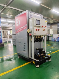 גבוהה אנכית תעשייתית אנכית מכונת קיטור אדים בוילר חיסכון באנרגיה עם פחם ופלט דלק - Product Image 4