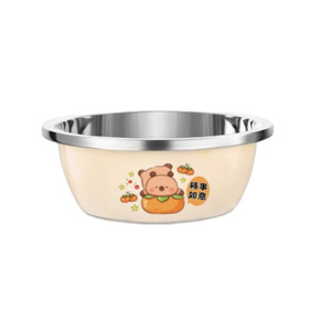 อ่างสแตนเลสสำหรับล้างขวดนม ผลไม้ ครัว อบขนม หนา ทนทาน 20-32 ซม. - Product Image 2