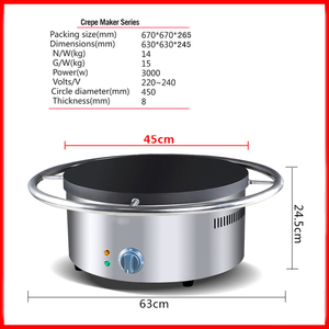 Machine à crêpes <span class=keywords><strong>professionnelle</strong></span> industrielle/machine à crêpes/machine à crêpes <span class=keywords><strong>double</strong></span> à <span class=keywords><strong>gaz</strong></span> - Product Image 2