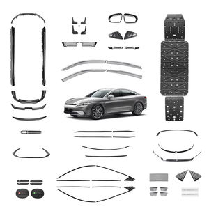 适用于比亚迪汉配件的汽车配件后行李箱盖挡泥板喇叭形轮拱挡泥板喇叭形雨刮片挡泥板 - Product Image 1