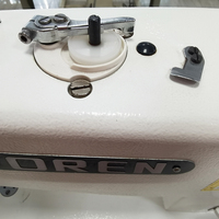 Machine à coudre à entraînement direct pour vêtements, ordinateur, à plat, tour, machine à coudre RN6188-802A, équipée d'une table et d'un support