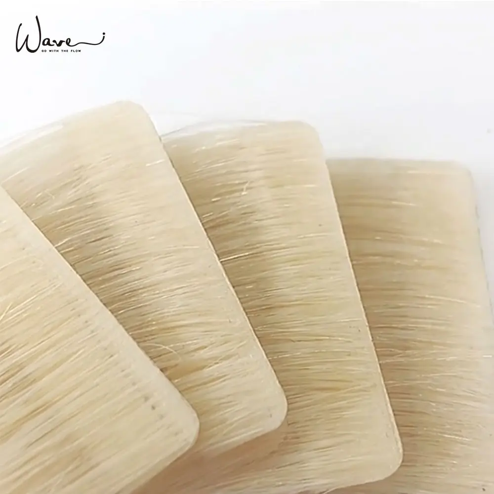 100% Virgin Remy Hair Ombre Seamless Invisible Tape in Human Hair Russian Tape in Extensions 100Human Hair
