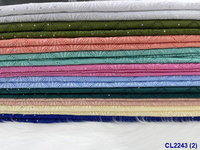Tissu en dentelle brodée en coton découpé à la main, tendance, transparent, broderie lourde, œillets, cordon pour filles