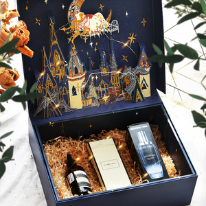 Tùy chỉnh lâu đài 3D mô hình hình chữ nhật tông Flip Flop âm nhạc ánh sáng tốt con <span class=keywords><strong>d</strong></span>ấu từ hộp quà tặng - Product Image 3