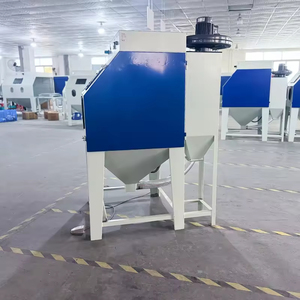 Machine de sablage à sec à commande manuelle PLC haute efficacité, fonctions de polissage et de meulage, fonctionnement sans poussière, pour métal - Product Image 4