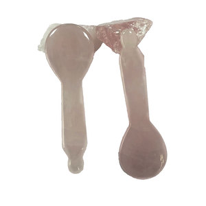 Cucchiaio per scolpire avventurina al quarzo rosa di giada di cristallo, penna per digitopressione Gua Sha Face Massager - Product Image 6