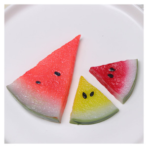 Mini PVC Simulation Fruits Pineapple Watermelon Slice for Women Girls <b>Keyring</b> <b>Car</b> Key Chains Fashion Jewelry Accessories - Product Image 3