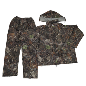 Vente en gros d'usine offre spéciale veste et <span class=keywords><strong>pantalon</strong></span> de <span class=keywords><strong>pluie</strong></span> camouflage pour l'extérieur vêtements imperméables de <span class=keywords><strong>chasse</strong></span> - Product Image 5