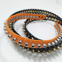 Rivets auto-perforants en acier au carbone Dacromet à tête ronde de 4 mm, 4,5 mm, 5 mm avec bobine de ruban, normes DIN/ISO, classe 4