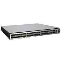 CE6857-48S6CQ-EI seri CE6800 48-Port 10GE SFP +, 6 * 100GE QSFP28 Layer 3 Gigabit saklar Jaringan Pusat Data