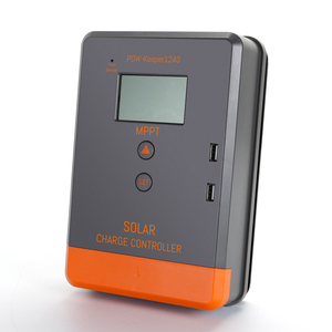 Powmr Màn hình LCD 20A 30A <span class=keywords><strong>40A</strong></span> 12/24V tự động hiệu quả cao <span class=keywords><strong>MPPT</strong></span> sạc năng lượng mặt trời điều khiển Bảng điều chỉnh Pin - Product Image 2