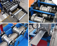 Machine de formage de rouleaux automatique Yousheng pour la production de lames de volets roulants en acier avec système PLC