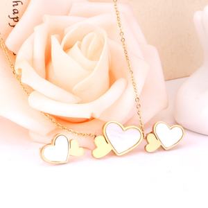 High Quality <b>Cheap</b> Dubai Gold Gold Plated Stainless Steel <b>Jewelry</b> <b>Set</b> for Women - Product Image 4