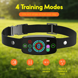 <span class=keywords><strong>Collier</strong></span> <span class=keywords><strong>de</strong></span> <span class=keywords><strong>dressage</strong></span> pour <span class=keywords><strong>chien</strong></span> imperméable, dispositif anti-aboiement intelligent pour chiens - Product Image 4