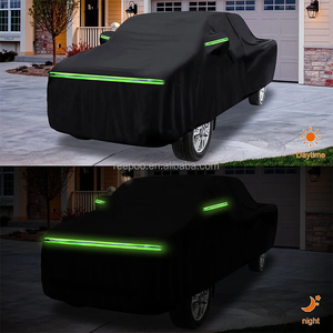 Housse de protection imperméable toutes saisons pour camion et voiture avec porte zippée, anti-neige, anti-pluie, anti-poussière, anti-grêle, compatible 2005-2025 - Product Image 3