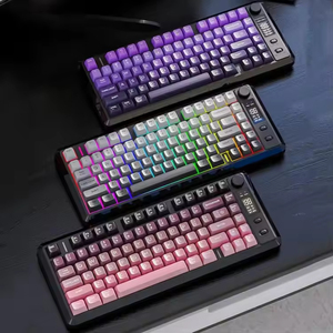 Teclado Inalámbrico para Juegos M75, Modo Dual con Pantalla, Perillas, Teclas PBT con Gradiente, 82 Teclas para Win/Mac - Product Image 5