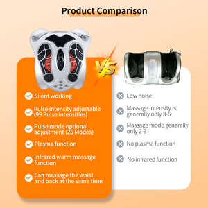 Masajeador eléctrico para todo el cuerpo, masajeador de pies, máquina de pedicura completamente automática, masajeador inteligente de pulso de pies para el hogar - Product Image 5