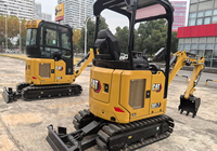 Excavatrice sur chenilles hydraulique CAT 301.7 de 1,7 tonne, 301.8, 302.7, 303, 303.5 avec moteur, pompe, boîte de vitesses et roulement