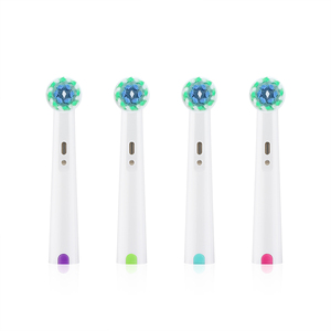 Lot de 4 têtes de brosse de rechange pour brosses à dents à <span class=keywords><strong>action</strong></span> croisée EB50-Ultra <span class=keywords><strong>B</strong></span>-<span class=keywords><strong>ORAL</strong></span> - Product Image 4