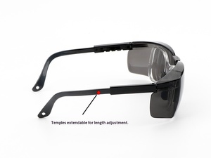 Gafas de <span class=keywords><strong>Seguridad</strong></span> Industriales de Alta Calidad con Patillas Ajustables de Plástico, Protección Ocular Antirrayas para Trabajos de Carpintería y Prescripción Médica - Product Image 6