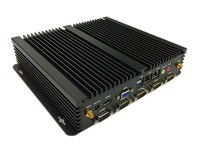 Ordinateur industriel sans ventilateur IPC6000 Processeur Core I3 I5 I7 de 4ème 5ème génération avec RAM Ddr3 pour solution autonome d'usine
